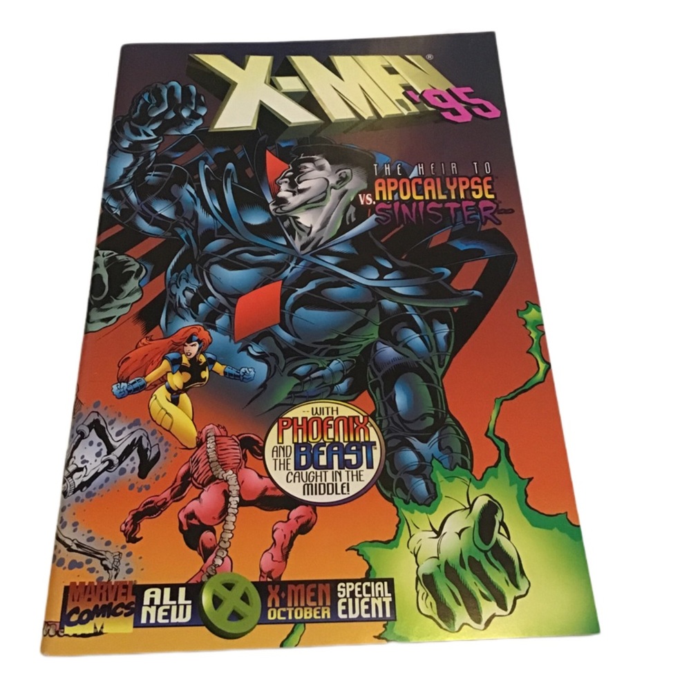 💙❤️ X- Men 95 #1 The Hear APOCALYPSE VS SINISTER ( 1995 Marvel Comics)